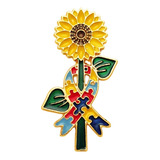 Brohe Pin Girassol Com
