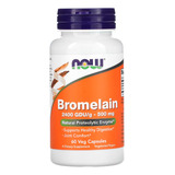 Bromelaina 500mg Now Foods