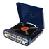 Bronco Lp Navy Ion Toca Discos 4 Em 1 Usb Vitrola Vinil Azul 110v