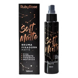 Bruma Fixadora Matte Ruby Rose Basics Ruby Skin Tom Do Primer Incolor