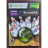 Brunswick Pro Bowling Xbox 360 Midia Fisica Seminovo