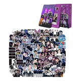 Bts new Album Proof Cartão Lomo 55 Pcs   90 Autocolantes