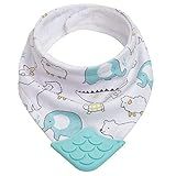 BUBA Bandana Com Mordedor Animais   Azul  Modelo  15284