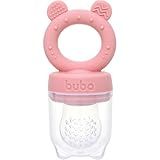 Buba  Porta Frutinhas Em Silicone Ursinho Rosa
