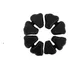 Bucha Borracha Coxim Coroa Cg Titan Fan 150 Cg Titan Fan 160