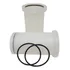 Bucha Nylon Eixo Traseiro Roda Peugeot 207 Passion 50mm Par