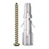Bucha   Parafuso Tijolo Oco 100unid Sfu Sforplat 6mm