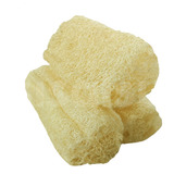 Buchas Naturais Vegetais Kit 6 Unidades Pequenas Cor Branco