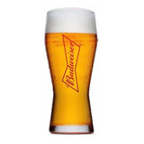Budweiser - Copo Para Cerveja Decorado - 400 Ml