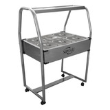Buffet Salada Com 6 Cubas Frias Spolu Slp 511 Gelo