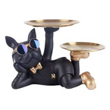 Buldogue Frances Escultura Bandeja