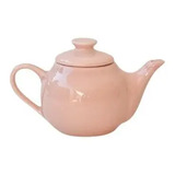 Bule Cafe Porcelana Rosa