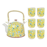 Bule Chaleira Em Ceramica