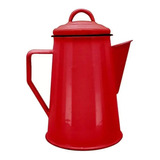 Bule Esmaltado Retrô Vermelho 1,250ml -yazi