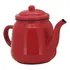 Bule Esmaltado Vermelho 1000ml Para Café   Yazi