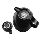 Bule Preto Viena Baby 400ml Com Gatilho Bico Dosador Invicta