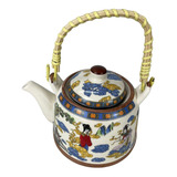 Bule Teapot Boneca Oriental