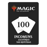 Bulk 100 Cartas Incomuns