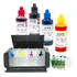 Bulk Ink Para Epson Tx125 Tx133 T25 - Luxo + 4 Blister 100ml