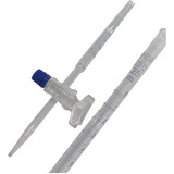 Bureta Laboratório Torneira Vidro 50ml Graduada Incolor