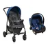 Burigotto Carrinho De Bebê Com Bebê Conforto Ecco, Até 15 Kg, Azul