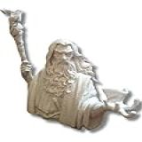 Busto/estátua Gandalf The Grey - 17cm - Colecionável - O Senhor Dos Anéis