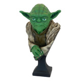 Busto Star Wars Yoda Estátua Em Resina