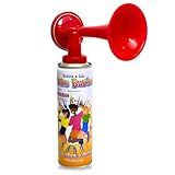Buzina à Gás Corneta Susto Super Alta Marítima Vuvuzela Spray Sinalizador Tubo Carnaval