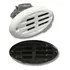 Buzina Náutica De Embutir 12v Inox C  Tampa Plástica Atwood