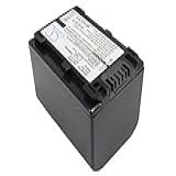 Bwxy Substituição Compatível Para Bateria Sony Hdr-hc7e, Hdr-hc9, Hdr-hc9e, Hdr-pj, Hdr-pj10, Hdr-pj10e, Hdr-pj20, Hdr-pj30e, Hdr-pj30v, Hdr-pj30ve, Hdr-pj40v, Hdr-pj50 1500mah