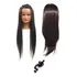 Cabeça Boneca Manequim P/  Treino Cabelo Sintético + Suporte