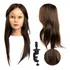 Cabeça De Boneca 90  Cabelo Humano Natural
