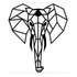 Cabeça De Elefante Decoração Mdf 6mm