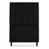 Cabeceira Cama Box Solteiro Estofada Carla 90 Cm Suede