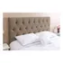 Cabeceira De Cama Box Kasabela Paris Casal 140cm X 58cm Camurça Areia