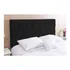 Cabeceira De Cama Box Kasabela Paris Casal 140cm X 58cm Camurça Preta