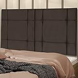 Cabeceira De Cama CASAL Box 140cm Estofada ELLEGANCY Marrom