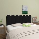 Cabeceira Nuvem Cama Box Queen Kit 08 Placas 20x50 Estofadas