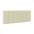 Cabeceira Para Cama King 195x55cm Box Estofada Cores Cor Areia