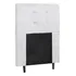 Cabeceira Solteiro Estofada Profissional Decor Luna 90cm Corino Branco