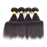Cabelo Humano Natural Mega Hair Liso Na Tela 65cm   100g