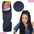Cabelo Jumbo Super X Kanekalon Tranças Box Braid Dread 400gr Cor Preto #1