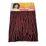 Cabelo Nina Soft Dread Fibra Sintética 360g Crochet Braid Cor  118 ID