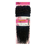 Cabelo Orgânico Cacheado Weng Crochet Braids 300g F 2281 Cor Preto