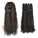 Cabelo Trançado Miojinho Com Cachos Micro Zizi Pacotão