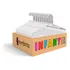 Cabide Infantil Acrilico Kit 100 Transparente Organizador Komforta
