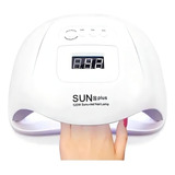Cabine Uv Led 54w 36 Leds Sun X Unhas Gel Acrigel Bivolt Cor Branco 110v 220v