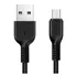 Cabo 2m Hoco Micro Usb Compativel Smartphone Htc Desire 12 Cor Preto