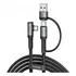 Cabo 2x1 Usb 3.0 Vr Link Quest2/3 Fast Charge Trans Dados 5m