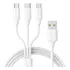 Cabo 3 Em 1 Universal Carregar Celular Type C V8 E Lightning